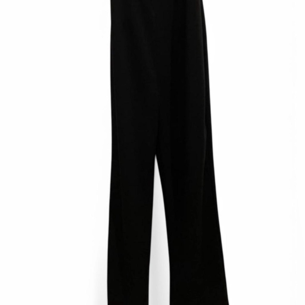 Women's Willow & Root Black Sweetheart Keyhole Jumpsuit Size Medium‎ Dressy - Picture 4 of 6